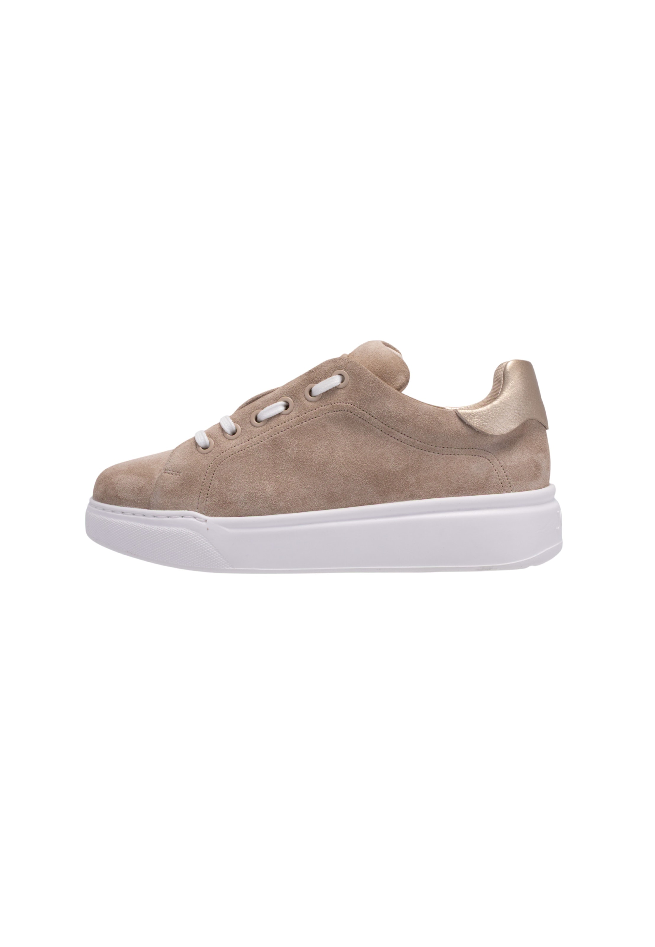 JOOP! Platform trainers 'Mascha' in Brown: front