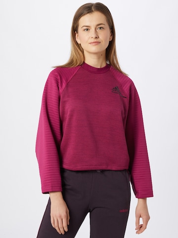 ADIDAS SPORTSWEAR Sportsweatshirt in Pink: predná strana
