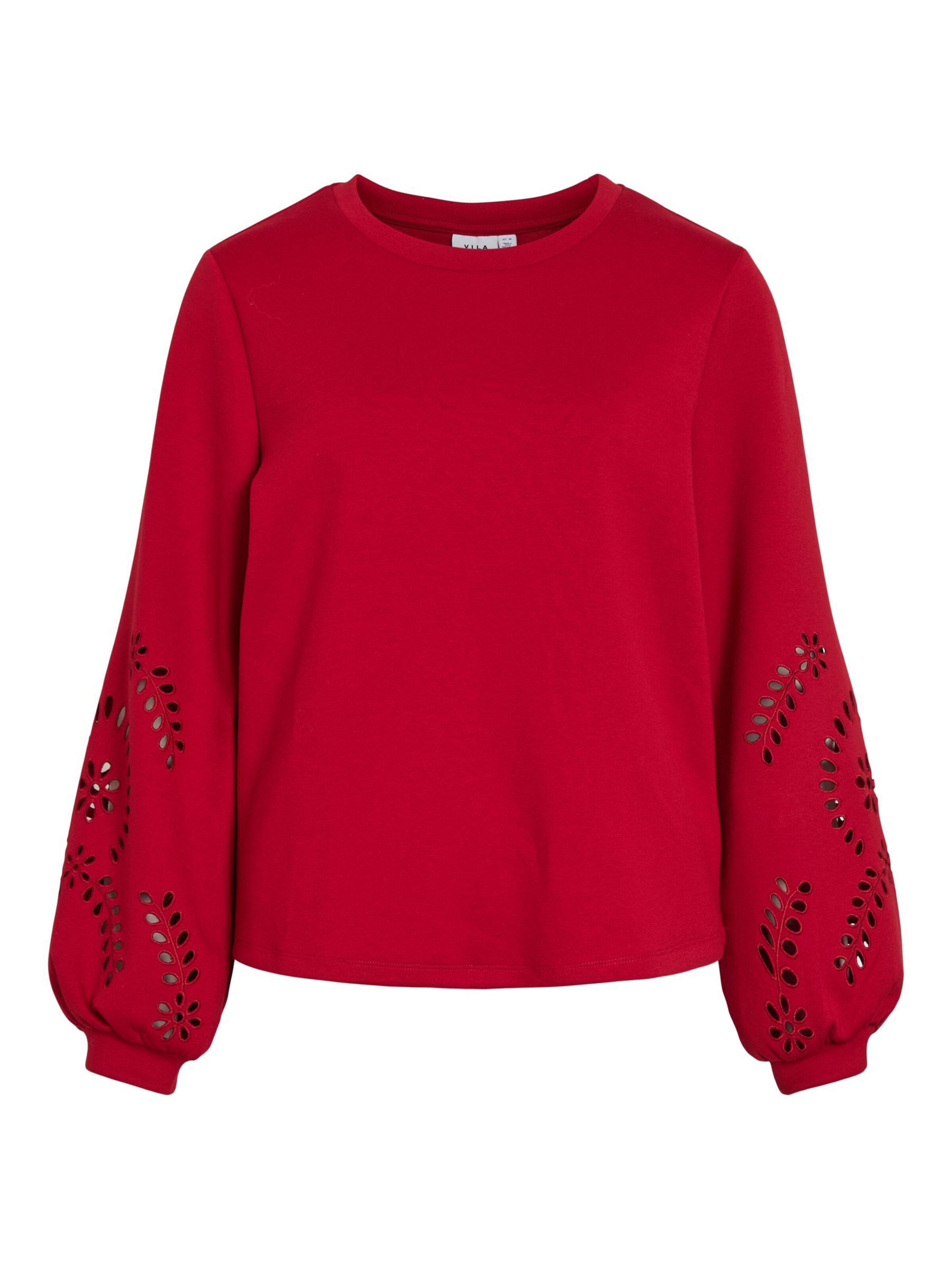 VILA - Sudadera 'VISandy' en rojo: frente