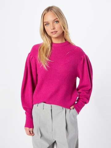 ONLY Sweater 'FIA KATIA' in Pink: front
