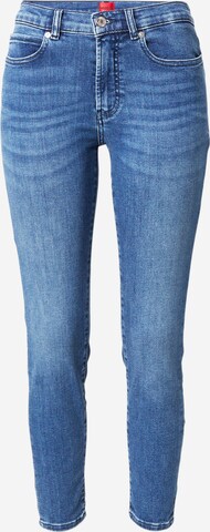 HUGO Slimfit Jeans '932' in Blau: predná strana