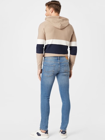 JACK & JONES Slimfit Jeans 'Liam' i blå