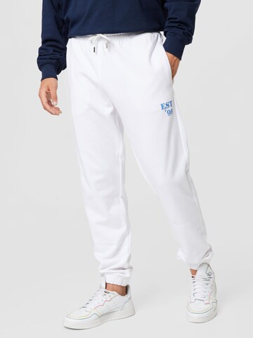 !Solid Loose fit Pants in White: front