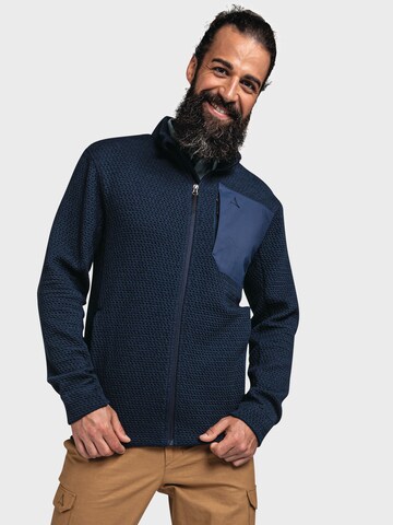 Schöffel Funktionsfleecejacke 'Genua' in Blau: predná strana