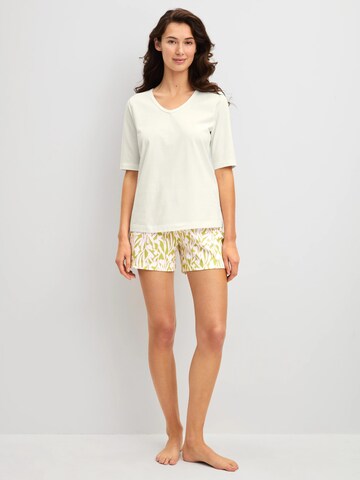 CALIDA Pyjamahose 'Late Bloom M&M'‌‌‌‌‌‌‌‌ in Grün