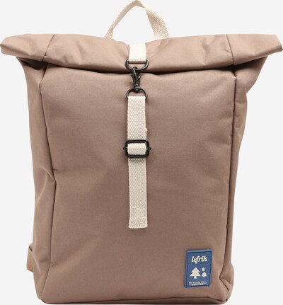Lefrik Rucksack in creme / hellbraun, Produktansicht