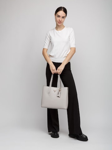 GUESS Handtasche 'Meridian'‌ in Beige: Vorderseite