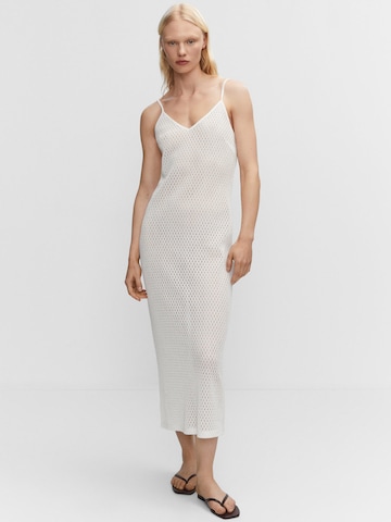 Robe d’été 'PAULITA' MANGO en blanc