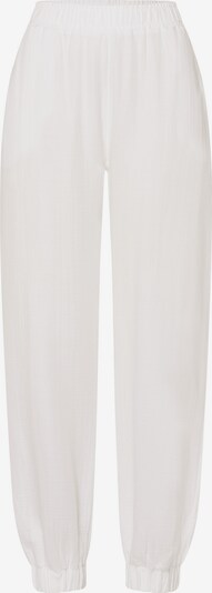 Hanro Pantalon de pyjama ' Sleep & Lounge ' en blanc, Vue avec produit