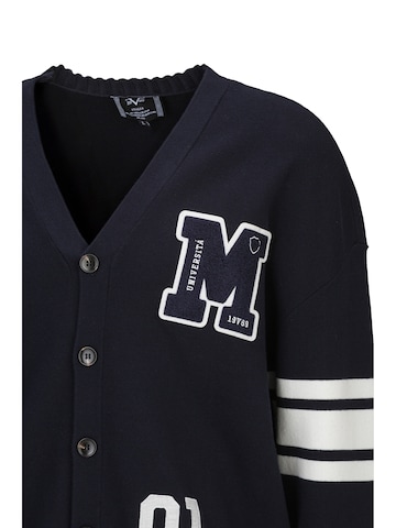 19V69 ITALIA Strickjacke 'Aldo College' in Blau