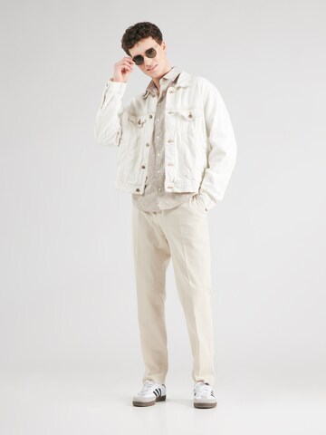 Casual Friday Regular Fit Hemd 'JERMEMY' in Braun