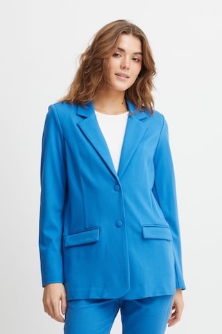 Fransa Blazer in Blue: front