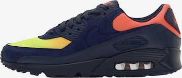 Nike Sportswear Nizke superge 'AIR MAX 90' | modra barva: sprednja stran