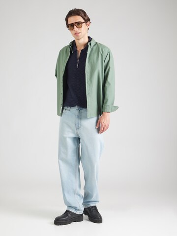 Abercrombie & Fitch Свитер в Синий
