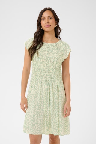 SAINT TROPEZ - Vestido 'SZGisla' em verde: frente