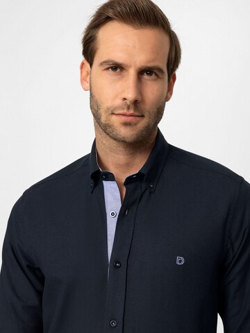 Coupe regular Chemise Dandalo en bleu