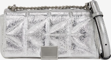 Karl Lagerfeld Olkalaukku värissä hopea: etupuoli