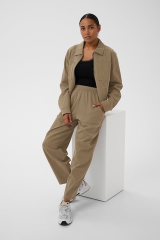 Kaffe - Loosefit Pantalón 'KACerina' en marrón: frente