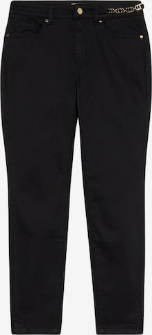 oltre - Pantalón en negro: frente