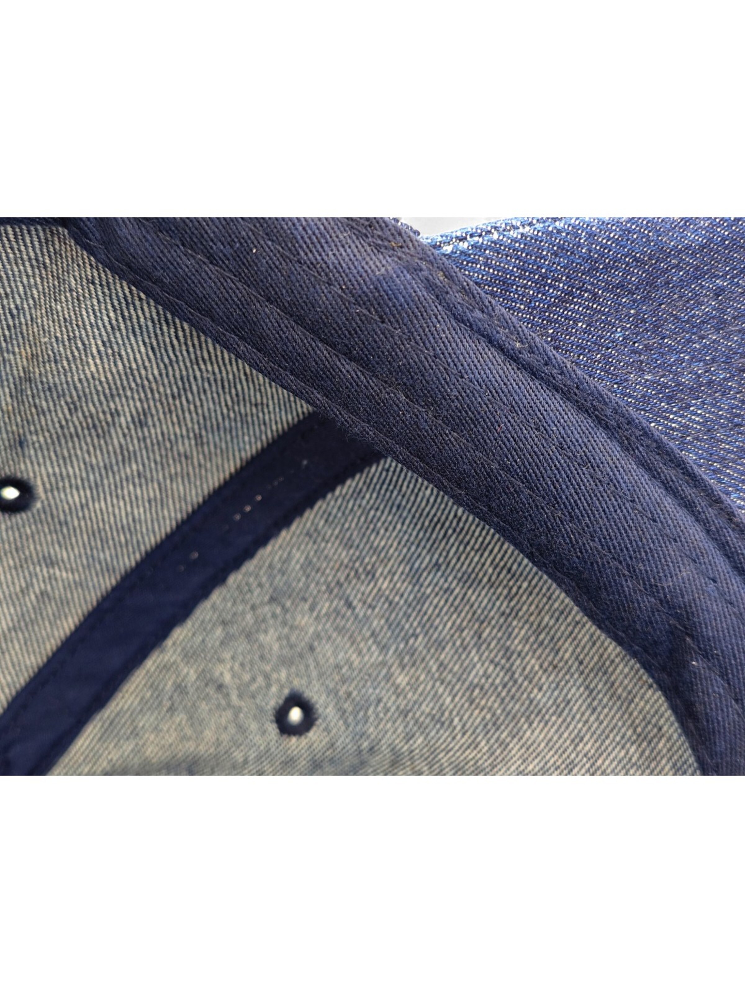 styleBREAKER Cap 'Jeans Baseball Cap' in Blue