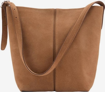 MANGO Tasche 'Hft Carnaby' in Braun: Vorderseite