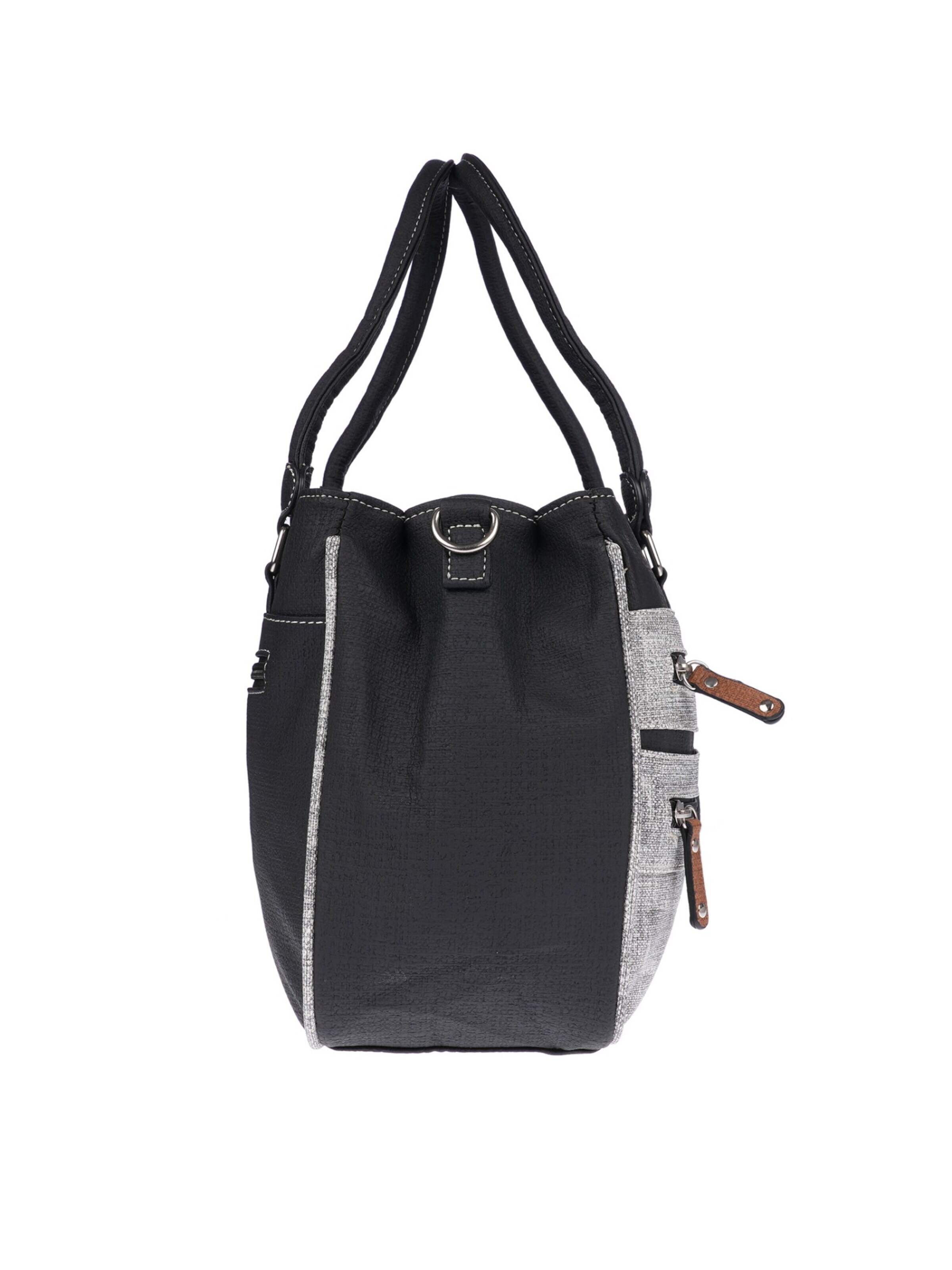 Christian Wippermann Handtasche 'Große Damen Tasche Umhängetasche Schultertasche'‌‌‌‌‌‌‌‌‌‌ in Grau