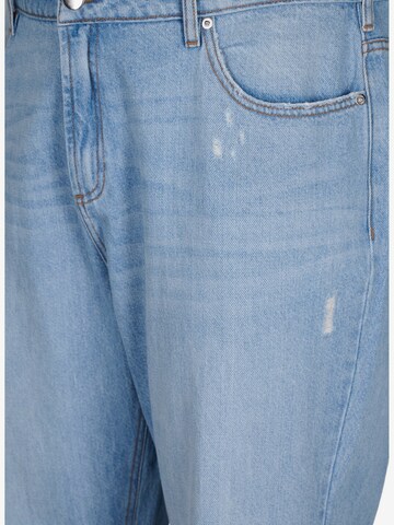 Zizzi Loosefit Jeans 'Mille' in Blauw