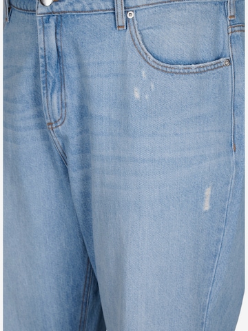 Zizzi Loose fit Jeans 'Mille' in Blue