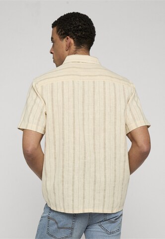 Coupe regular Chemise 'Juliano' INDICODE JEANS en beige