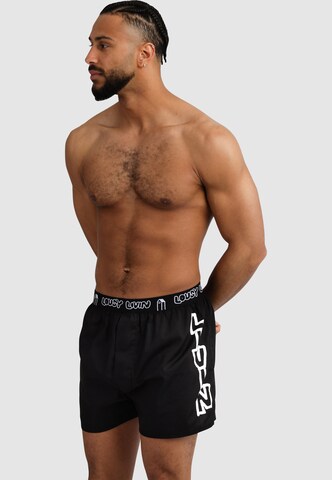 Lousy Livin Boxershorts 'Lou' in Schwarz: Vorderseite
