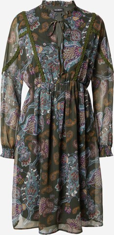 Attesa Платье-рубашка 'STELLA' в Зеленый: спереди
