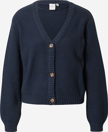 Cardigan 'Noelle' ICHI en bleu : devant