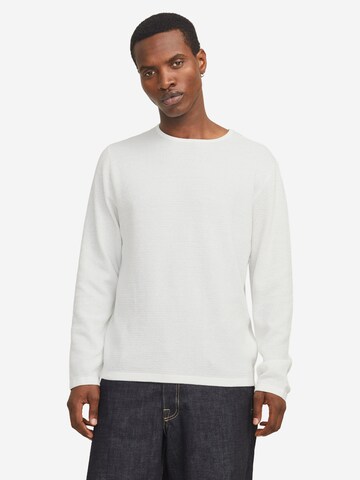 JACK & JONES Pullover 'George'‌‌‌ in Weiß