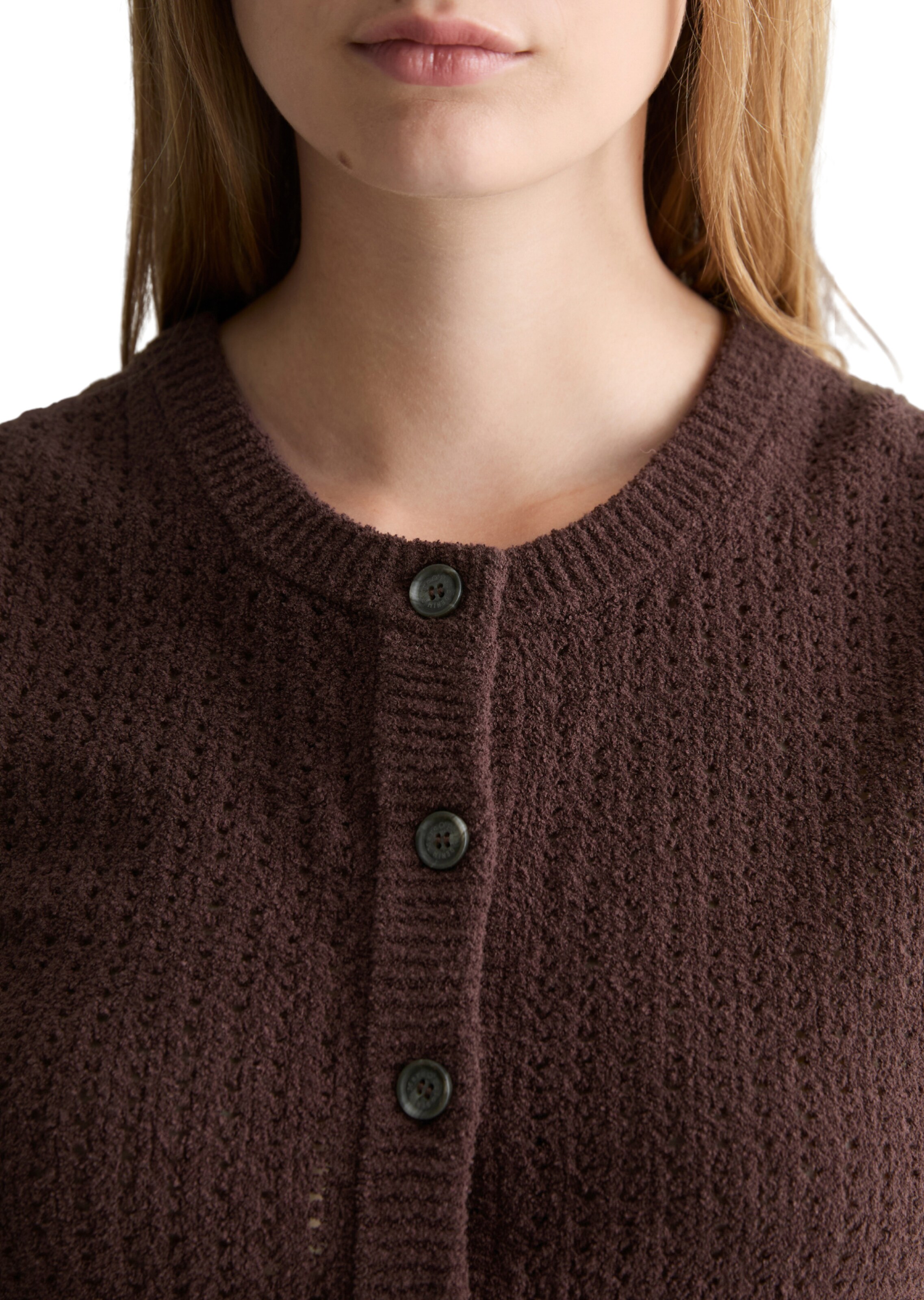 Cardigan Marc O'Polo DENIM en rouge