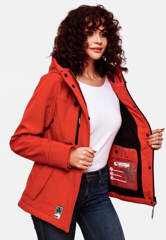 MARIKOO Weatherproof jacket 'Kleine Zicke' in Red