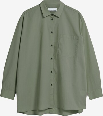 ARMEDANGELS Blouse ' Ealga' in Groen: voorkant