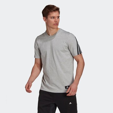 T-Shirt fonctionnel ADIDAS SPORTSWEAR en gris : devant