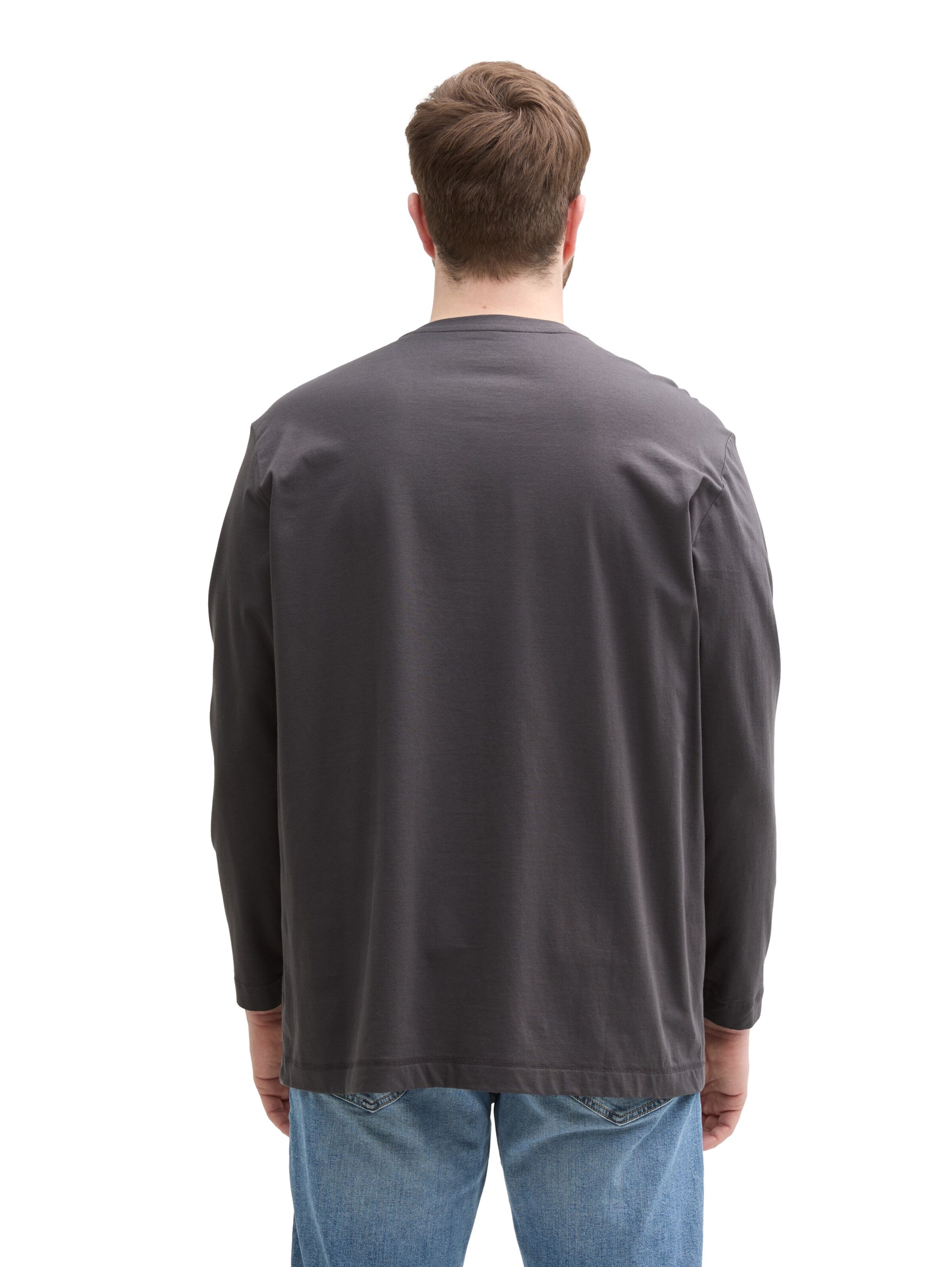 TOM TAILOR Shirt in Grey