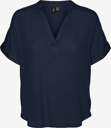 Chemisier VERO MODA en bleu : devant