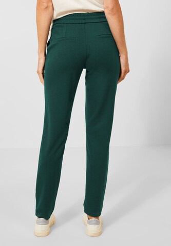 CECIL Slim fit Pants in Green