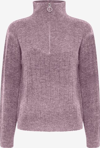 b.young Sweatshirt 'MARTINE' in Lila: voorkant