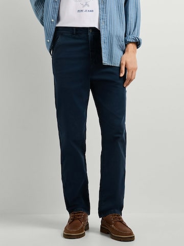 Loosefit Pantaloni chino di Pepe Jeans in blu: frontale