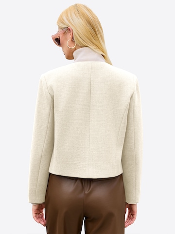 Veste mi-saison Imily Bela en blanc : derrière