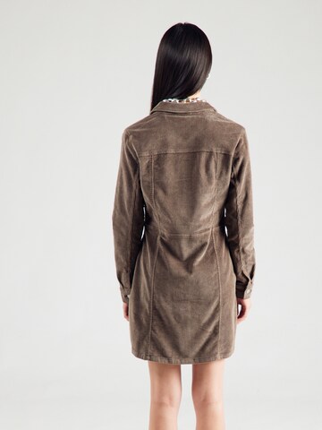 Noisy may Kleid 'NMNISE' in Braun