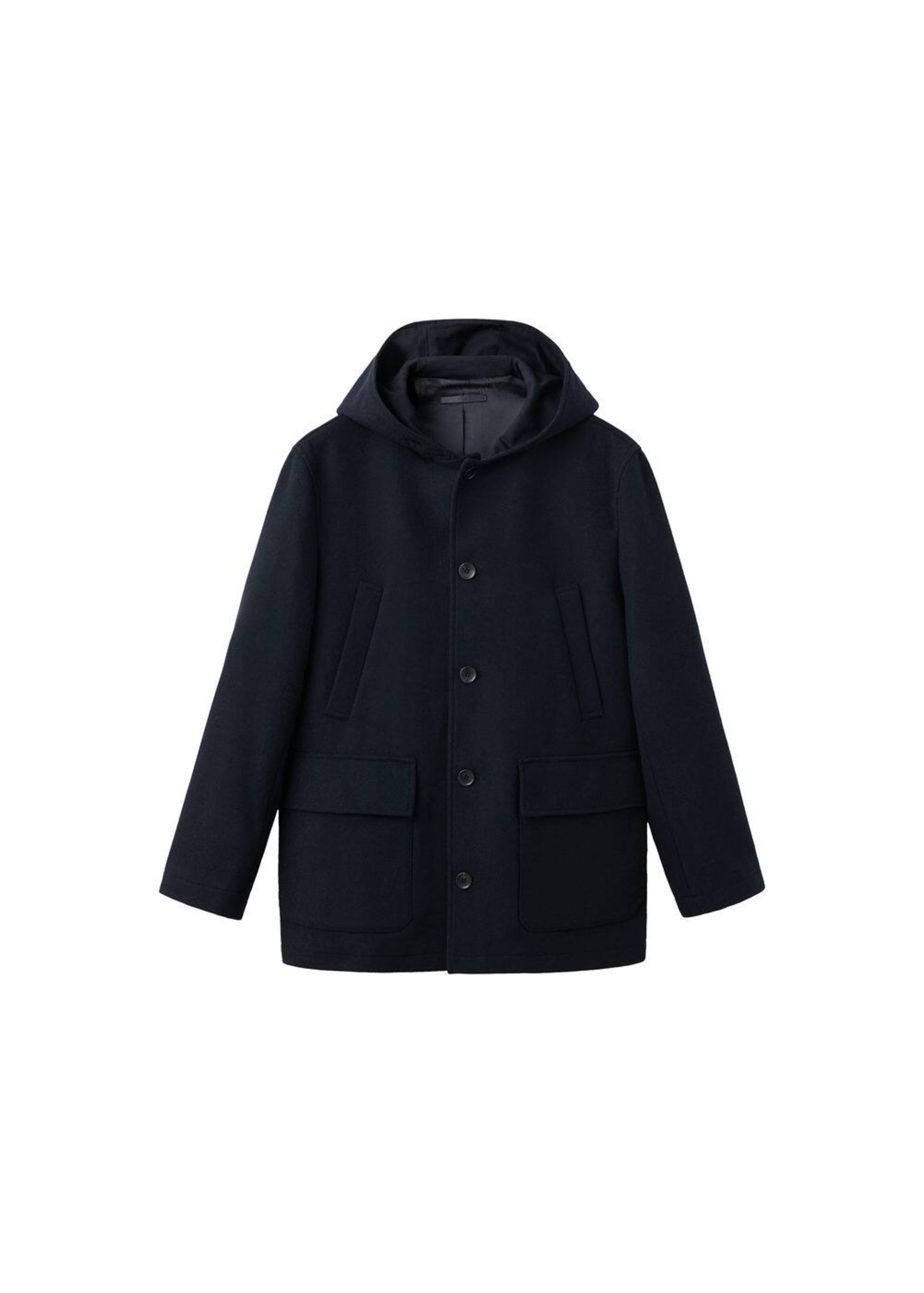 MANGO MAN Mantel 'Sancho' in Blau: Vorderseite