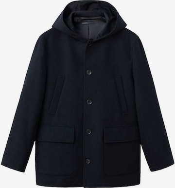 MANGO MAN Mantel 'Sancho' in Blau: Vorderseite