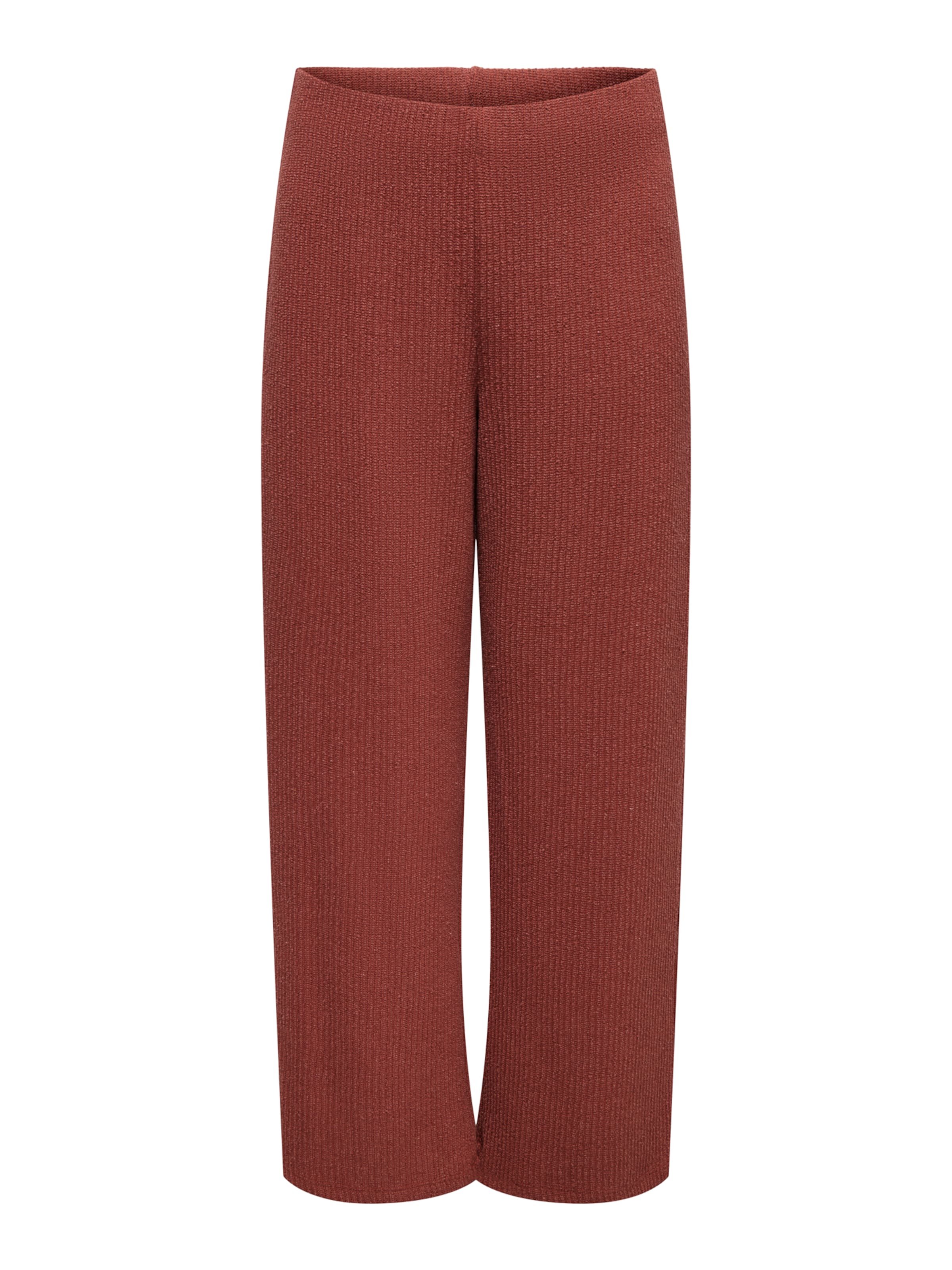 Wide Leg Pantalon 'CARVicki' ONLY Carmakoma en rouge : devant
