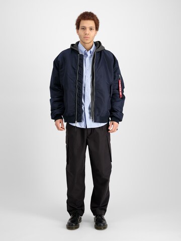 ALPHA INDUSTRIES Between-Season Jacket 'MA-1 CS' in Blue