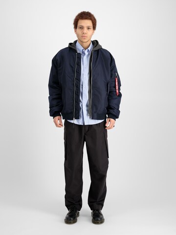 Veste mi-saison 'MA-1 CS' ALPHA INDUSTRIES en bleu