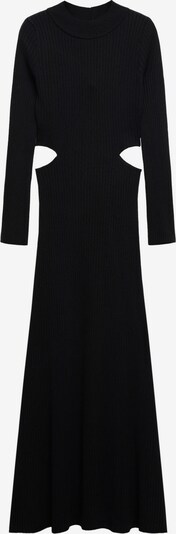 MANGO Gebreide jurk 'Night' in de kleur Zwart, Productweergave